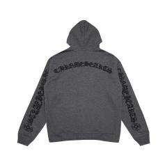 Chr0me Hearts CH Distressed Cross Black White