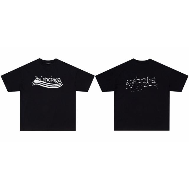 BLCG White Fonts T-Shirt Black