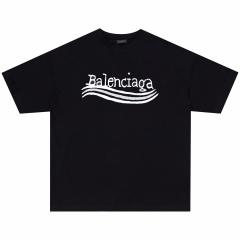 BLCG White Fonts T-Shirt Black