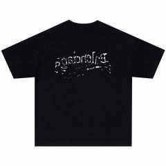 BLCG White Fonts T-Shirt Black