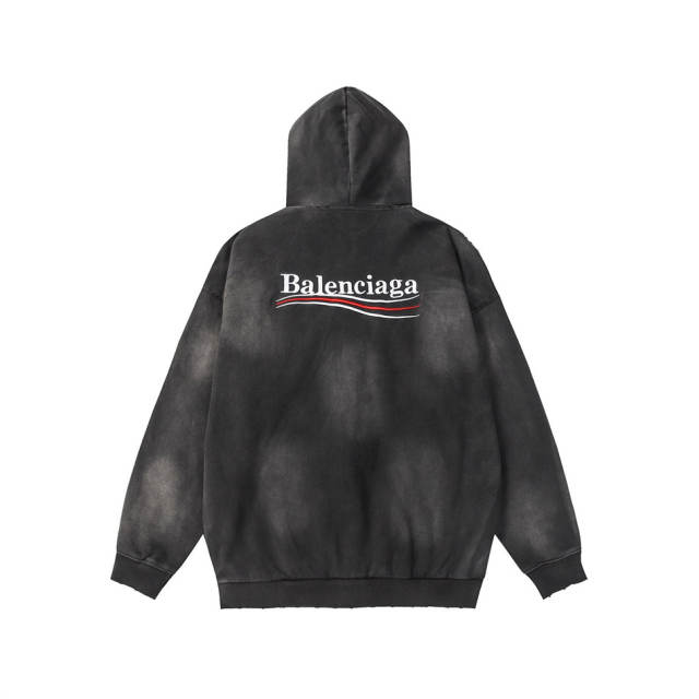 [Best Quality] BLCG 23SS Tie Dye Hoodies Black Pink Gray Purple Blue