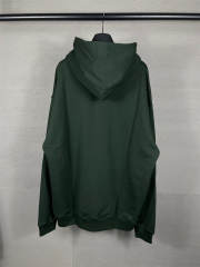 BLCG x AD Embroidered Logo Hoodie Green