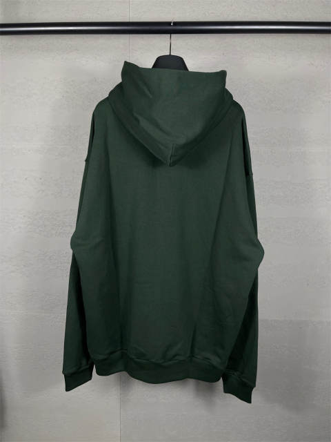 BLCG x AD Embroidered Logo Hoodie Green