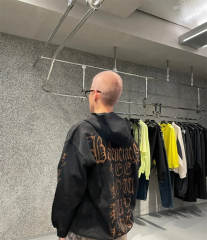 BLCG 23FALL Distressed Black Hoodie