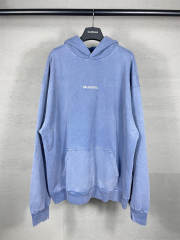 BLCG 23SS Distressed Blue Hoodie