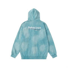 [Best Quality] BLCG 23SS Tie Dye Hoodies Black Pink Gray Purple Blue