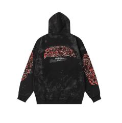 BLCG 23SS BB Logo Distressed Hoodie Black