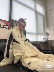 BLCG 23SS Embrodered Logo Jacket Pants Tracksuit