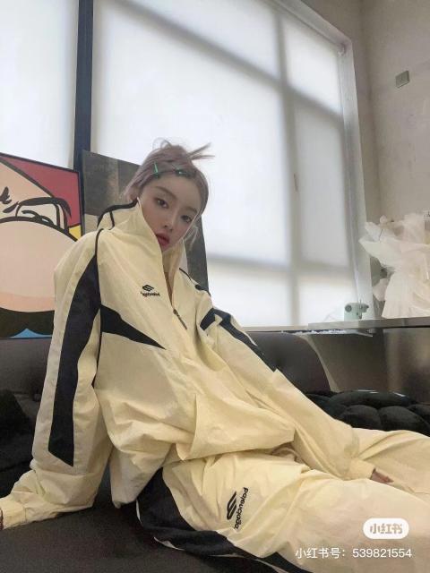 BLCG 23SS Embrodered Logo Jacket Pants Tracksuit