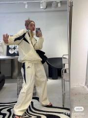 BLCG 23SS Embrodered Logo Jacket Pants Tracksuit