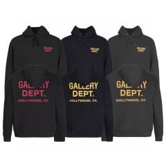 Gallery Classic Hoodie Black Gray White Clean Fits