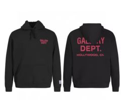 Gallery Classic Hoodie Black Gray White Clean Fits