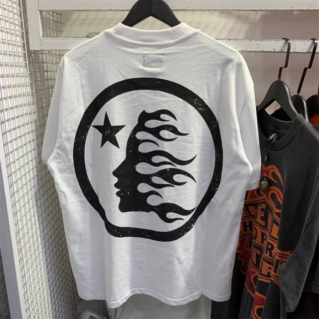 Hellstar Studios White Star Short Sleeve Tee Shirt