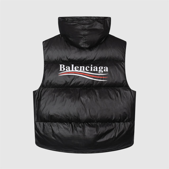 BLCG Puffer Vest Black Beige