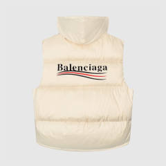 BLCG Puffer Vest Black Beige