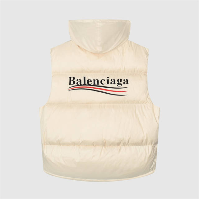 BLCG Puffer Vest Black Beige