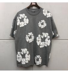 Denim Tears Logo T-Shirt Black Gray