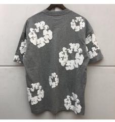Denim Tears Logo T-Shirt Black Gray