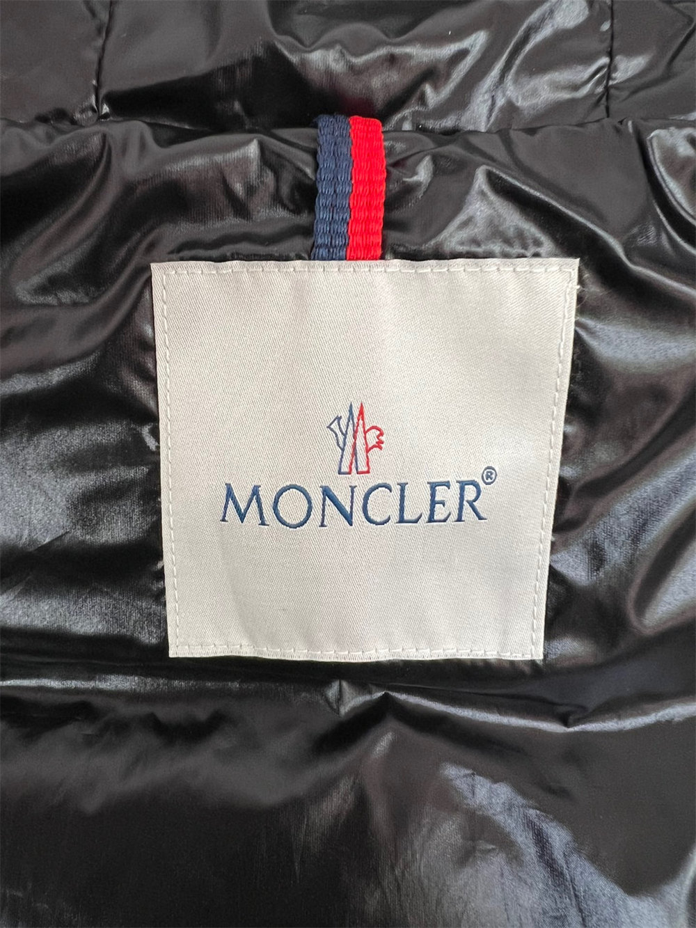 Moncler x Fragment Desigh Puffer Down Vest Black Blue