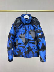Moncler x Fragment Desigh Puffer Down Vest Black Blue