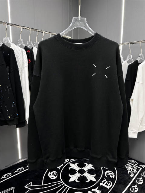 Maison Margiela MM6 Mumbers Sweatshirt Black White