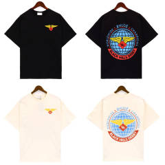 Rhude Wings T-Shirt Tee Black Beige