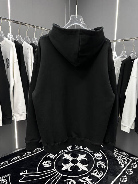 Maison Margiela MM6 Mumbers Hoodie Black White