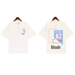 Rhude Race The High Desrt T-Shirt Tee Black White
