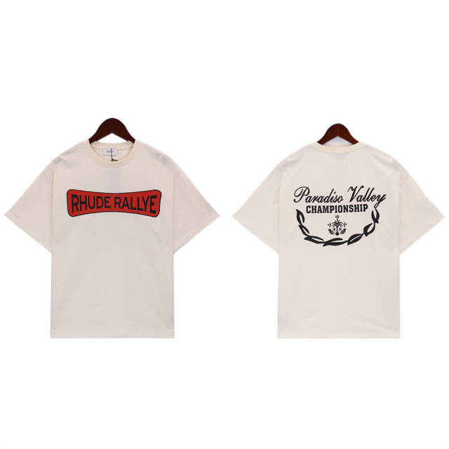 Rhude Rallye Tee Black Beige