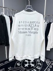 Maison Margiela MM6 Mumbers Sweatshirt Black White