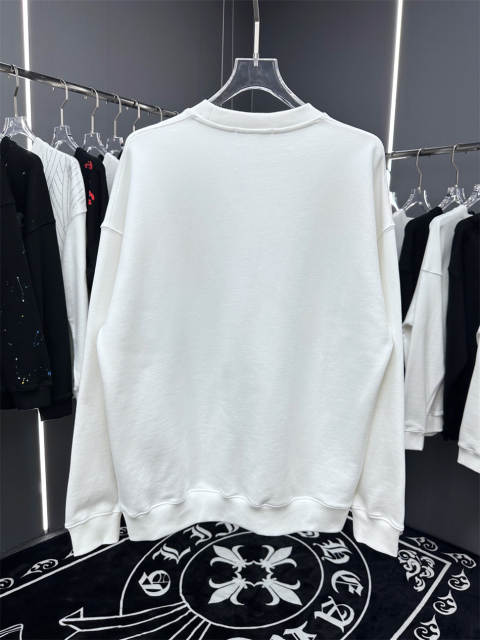 Maison Margiela MM6 Slash Ink Mumbers Sweatshirt Black White