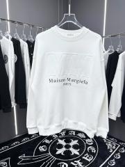 Maison Margiela MM6 3D Logo Sweatshirt Black White