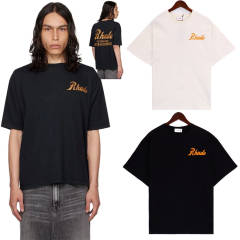 Rhude Classic T-Shirt Tee Black Beige