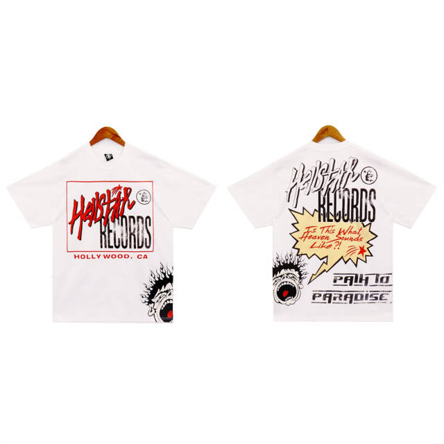Hellstar Records Hollywood T-Shirt Black White