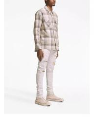1:1 Quality PURPLE BRΑND Jeans 23SS Pants Men P002 White