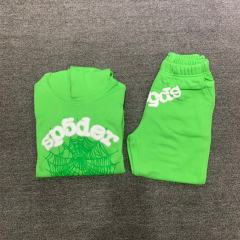 Spider Worldwide Blue kids set hoodie pants