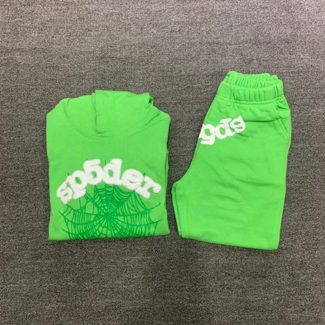 Spider Worldwide Blue kids set hoodie pants