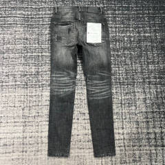 1:1 Quality PURPLE BRΑNDBlack Jeans 23SS Pants Men P002 Slim Clean Fits