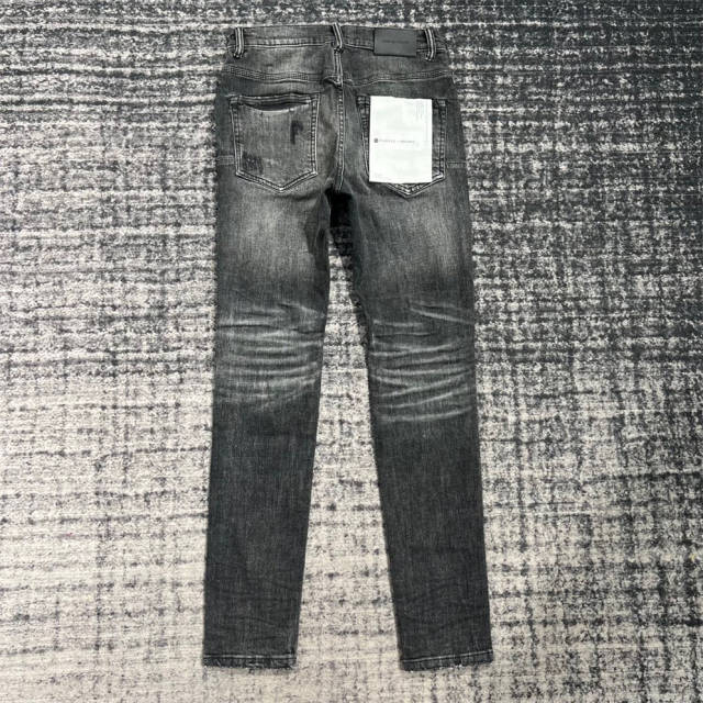 1:1 Quality PURPLE BRΑNDBlack Jeans 23SS Pants Men P002 Slim Clean Fits