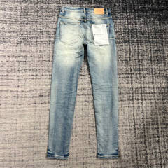 1:1 Quality PURPLE BRΑND Destroyed Jeans 23SS Pants Men P002 Slim Clean Fits