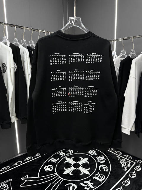 Maison Margiela MM6 Mumbers Sweatshirt Black White
