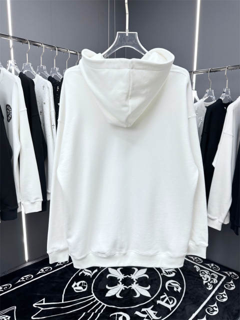 Maison Margiela MM6 Encircled Number Hoodie - Black White Reps