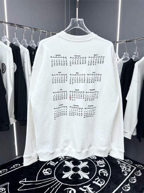 Maison Margiela MM6 Mumbers Sweatshirt Black White