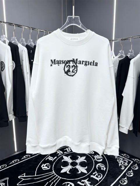 Maison Margiela MM6 Mumbers Sweatshirt Black White