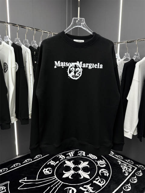 Maison Margiela MM6 Mumbers Sweatshirt Black White