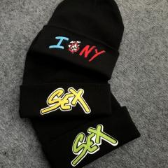 Chr0me  Hearts SEX Beanie Green/Yellow