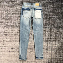 1:1 Quality PURPLE BRΑND Destroyed Jeans 23SS Pants Men P002 Slim Clean Fits