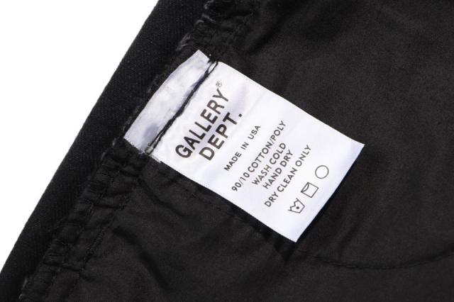 Gallery Dept Washed Flared Black and Blue Patchwork Jeans Pants