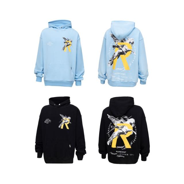 Represent Pegasus Print Replica Hoodie