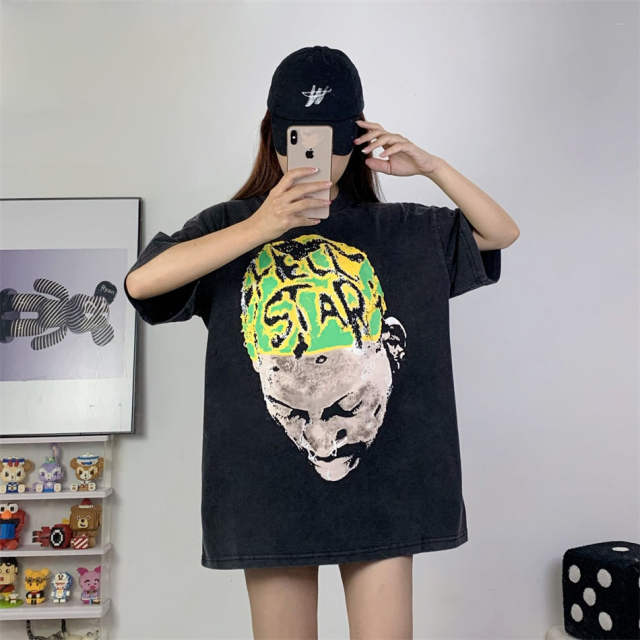Hellstar Studios Rodman Graphic Tee T-Shirt Black
